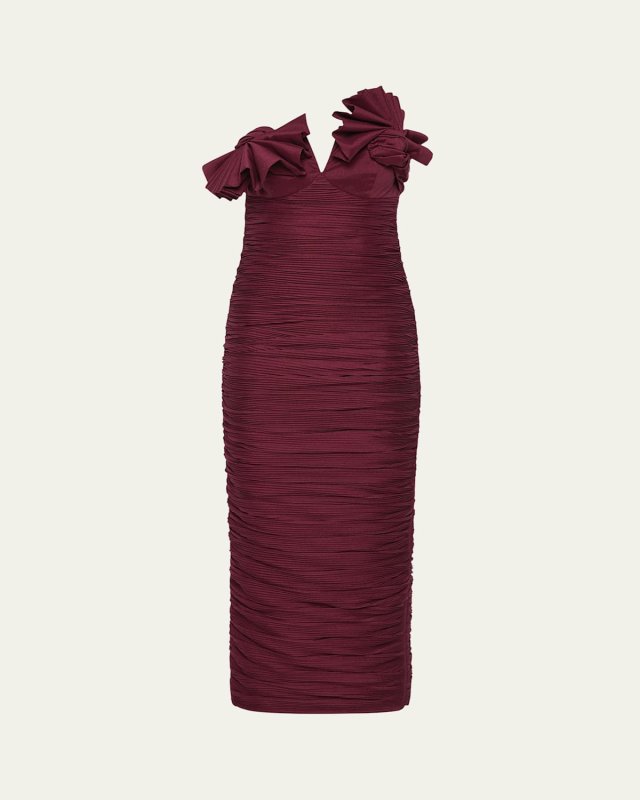 Jensen Strapless Ruched Dress